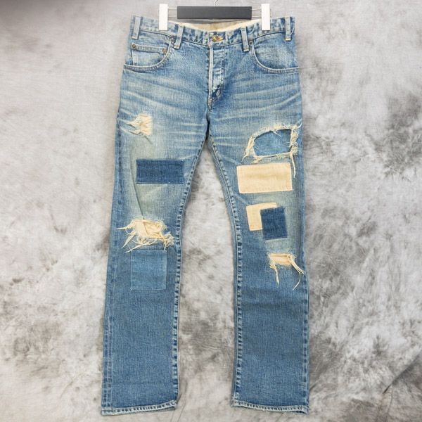 実際に弊社で買取させて頂いたDrestrip/ドレストリップ リメイクダメージ加工デニムパンツ/ジーンズ