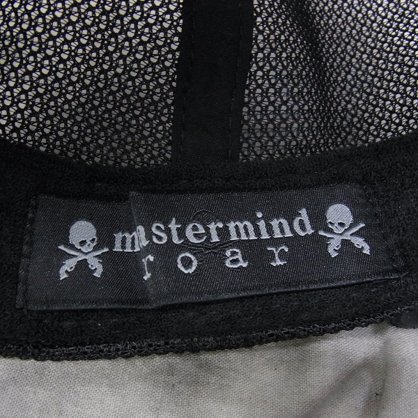 実際に弊社で買取させて頂いたmastermind×roar×YOSHINORI KOTAKE/マスターマインド×ロアー×ヨシノリコタケ スカル クロスガン メッシュキャップ の画像 5枚目