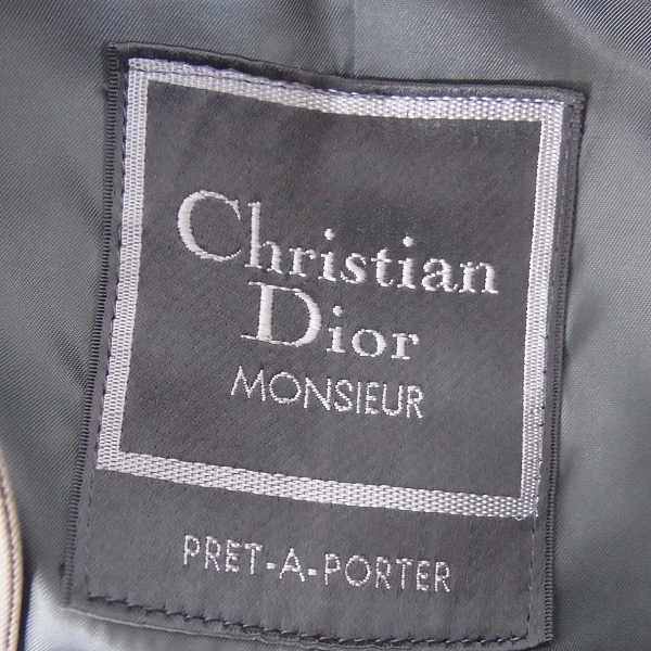 実際に弊社で買取させて頂いたChristian Dior/クリスチャンディオール ステンカラーコート Sの画像 2枚目