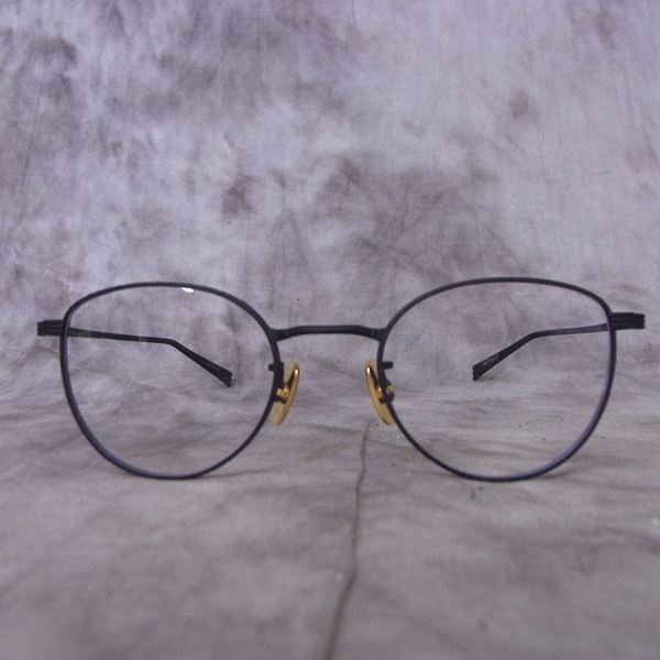 実際に弊社で買取させて頂いたOLIVER GOLDSMITH/オリバーゴールドスミス 眼鏡/メガネフレーム Actress 48の画像 1枚目