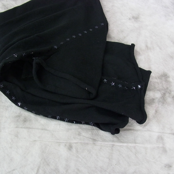 実際に弊社で買取させて頂いた lucien pellat-finet/ルシアンペラフィネ スタースカルTシャツ/Mの画像 5枚目