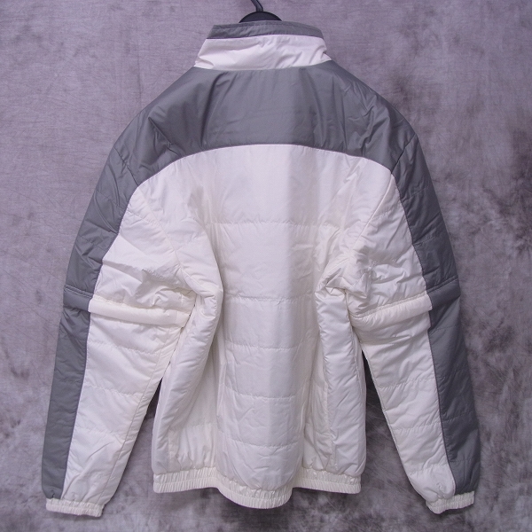 実際に弊社で買取させて頂いたle coq sportif /ルコックスポルティフ ゴルフウェア ジップアップ 中綿ジャケット　ホワイト/Lの画像 1枚目