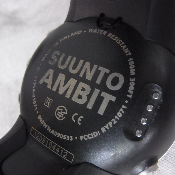 実際に弊社で買取させて頂いたSUUNTO×SUBARU/スント×スバル AMBIT/アンビット スバルキャンペーン商品の画像 4枚目