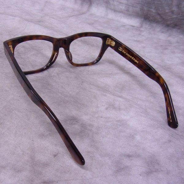 実際に弊社で買取させて頂いたOLIVER GOLDSMITH/オリバーゴールドスミス 眼鏡/メガネフレーム CONSUL-S Dark Toroiseshellの画像 1枚目