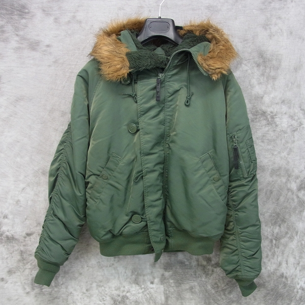 実際に弊社で買取させて頂いたALPHA INDUSTRIES/アルファ フライトジャケット/N-3B/026200/M