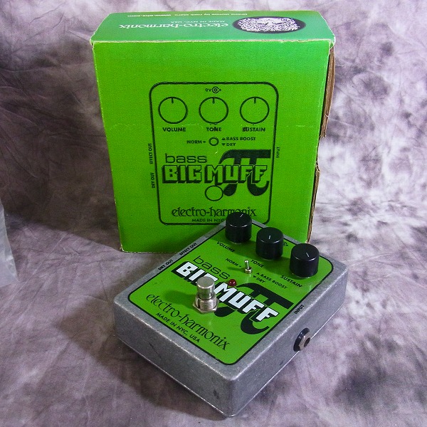 実際に弊社で買取させて頂いた ELECTRO-HARMONIX/エレクトロハーモニックス Bass Big Muff ディストーション ベース用エフェクター