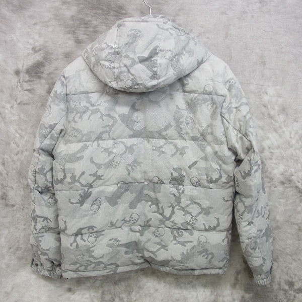 実際に弊社で買取させて頂いたlucien pellat-finet/ルシアンペラフィネ カモ/迷彩 ダウンジャケット Sの画像 1枚目