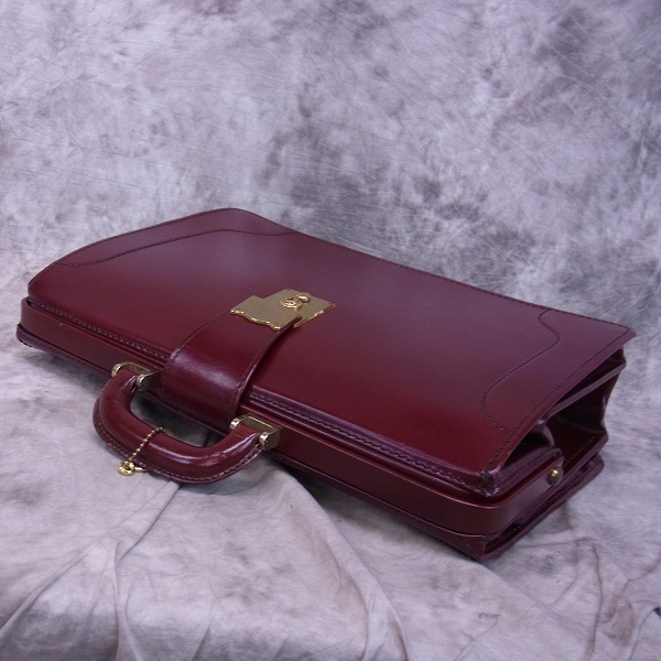 実際に弊社で買取させて頂いたBROOKS BROTHERS/ブルックスブラザーズ　ダレスバッグ レザー 英国製の画像 2枚目