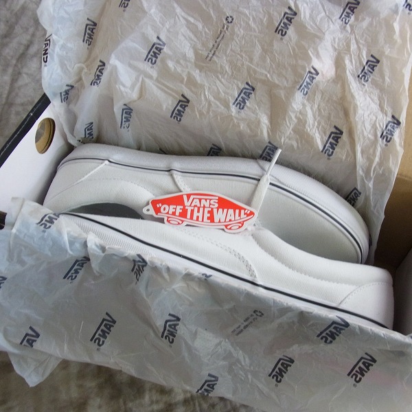 実際に弊社で買取させて頂いたVANS/バンズ ERA/エラ ローカットスニーカー シューズ 白/US9.5の画像 7枚目