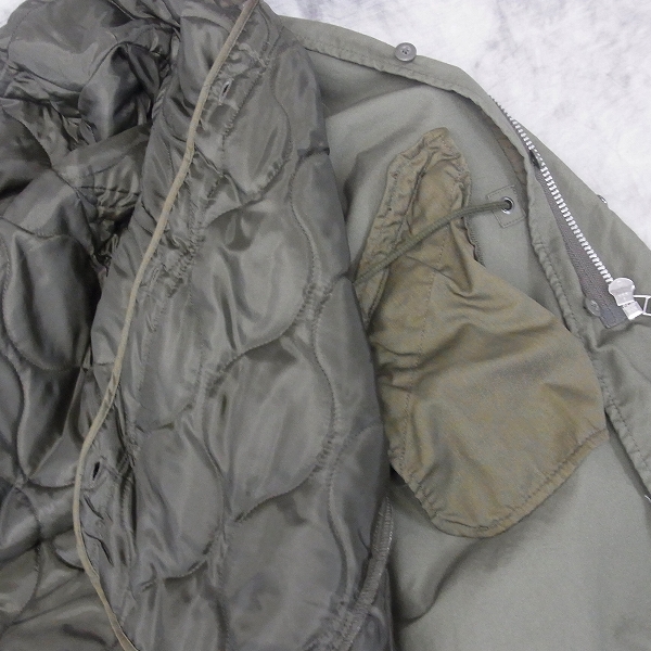 実際に弊社で買取させて頂いたHARE/ハレ ライナー付きミリタリーモッズコート/Lの画像 5枚目