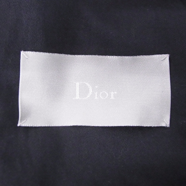 実際に弊社で買取させて頂いたDior Homme/ディオールオム フィッシュテール バックジップ モッズコート 44の画像 3枚目