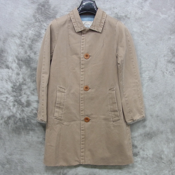 実際に弊社で買取させて頂いたvisvim/ビズビム WMV 14SS コットン MIES COAT ステンカラーコート 日本製/1