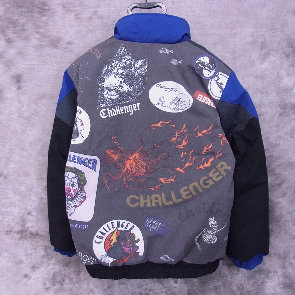 実際に弊社で買取させて頂いたCHALLENGER/チャレンジャー  17AW 80s PRONTED JACKET/Lの画像 1枚目