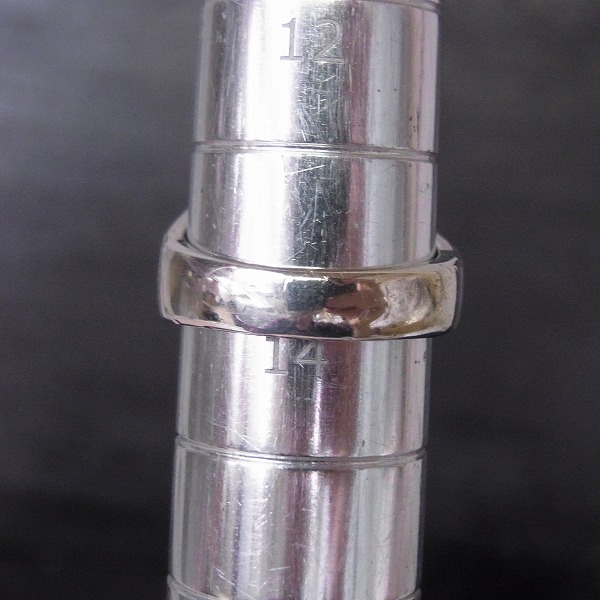 実際に弊社で買取させて頂いたFLASH POINT/フラッシュポイント ジムスカルリング サファイア/C-MAG 14号 の画像 7枚目