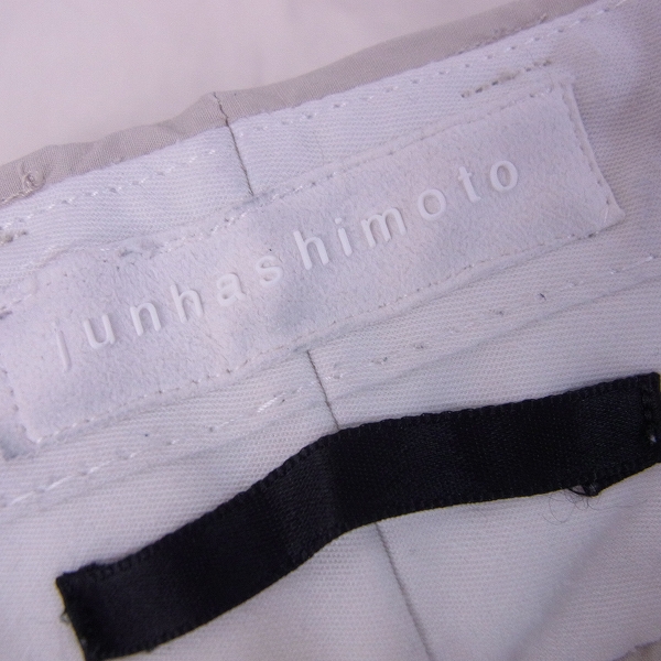 実際に弊社で買取させて頂いたjunhashimoto/ジュンハシモト ストレートパンツ 裏地迷彩柄/2の画像 3枚目
