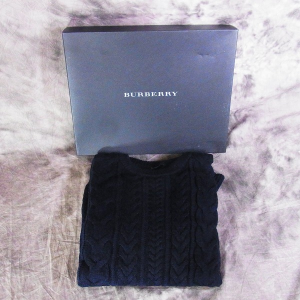 実際に弊社で買取させて頂いたBURBERRY/バーバリーロンドン 長袖セーター/L