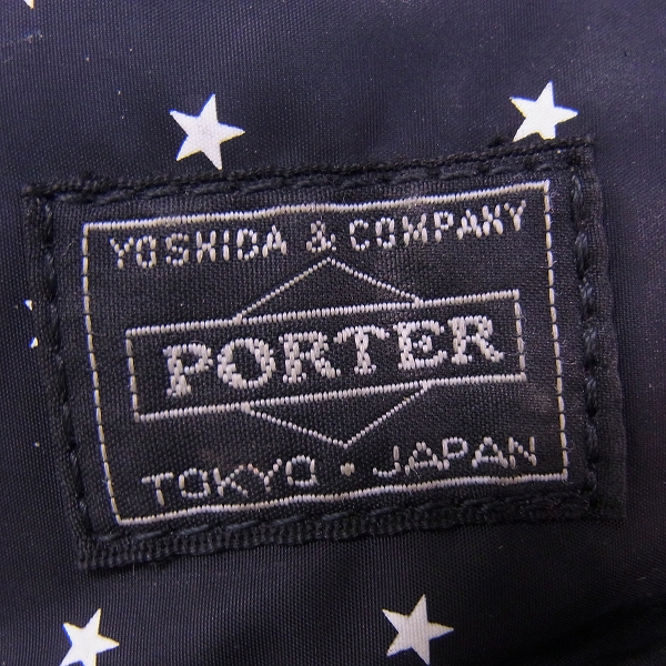 実際に弊社で買取させて頂いたHEAD PORTER/ヘッドポーター 星柄 ウエストバッグ/ショルダーバッグの画像 5枚目