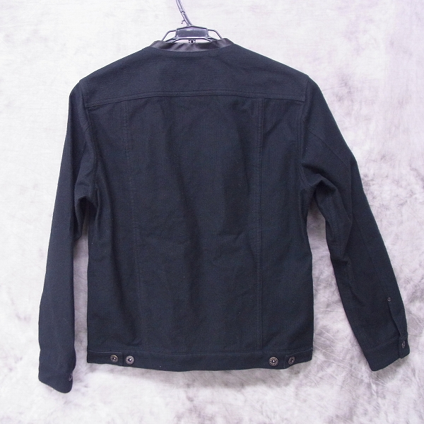 実際に弊社で買取させて頂いたWORLD WORKERS×417by EDIFICE/ワールドワーカーズ×エディフィス　ノーカラージャケットMの画像 1枚目