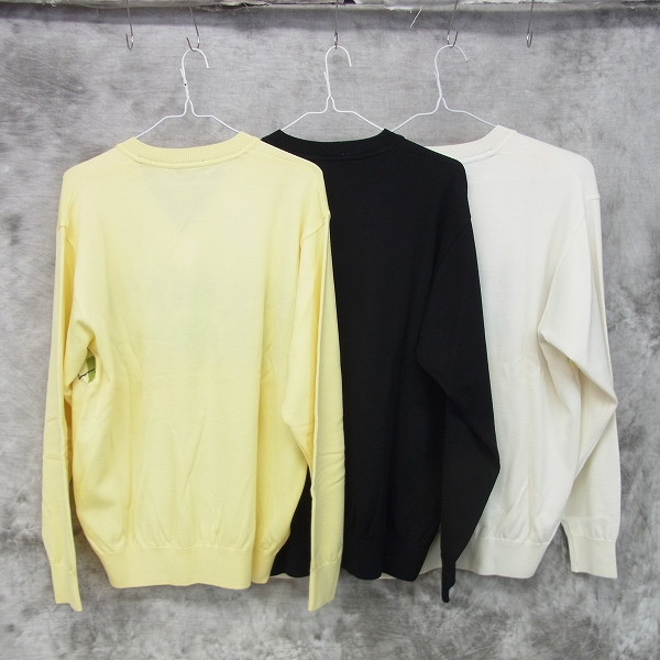 実際に弊社で買取させて頂いたMIZUNO/ミズノ ゴルフウェア THE OPEN Vネック長袖セーター3点セット/Lの画像 1枚目