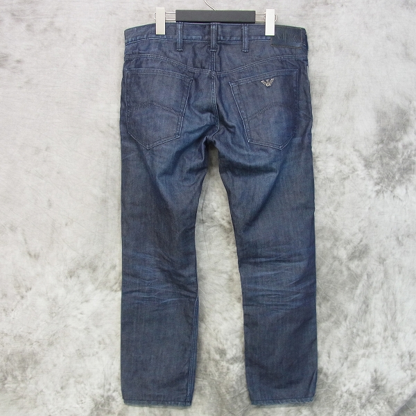 実際に弊社で買取させて頂いたARMANI JEANS/アルマーニジーンズ AJ ジーンズ パンツ J23 Slim/W32/L34の画像 1枚目