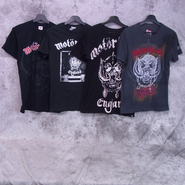 実際に弊社で買取させて頂いたMOTORHEAD/モーターヘッド 半袖バンドTシャツ/S 7点セット の画像 1枚目