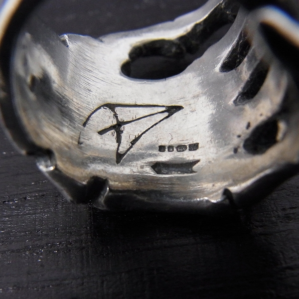 実際に弊社で買取させて頂いたCRAZY PIG/クレイジーピッグ ボーンハンドリング/12～13.5号 SV925の画像 5枚目