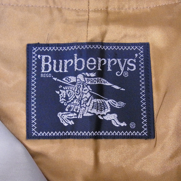 実際に弊社で買取させて頂いたBURBERRY PRORSUM/バーバリープローサム ステンカラーコート/ライナー タータンチェックの画像 2枚目
