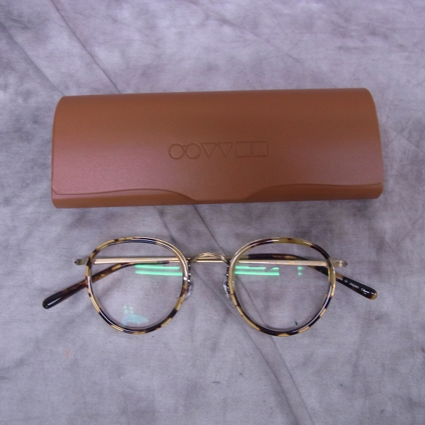 実際に弊社で買取させて頂いたOLIVER PEOPLES/オリバーピープルズ メガネフレーム/MP-2 DTBの画像 6枚目