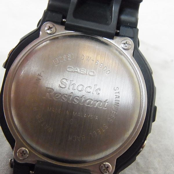 G-SHOCK/Gショック 限定ILLUMINATOR ブラック DW-6800-1【動作未確認