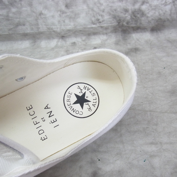 実際に弊社で買取させて頂いた【未使用】CONVERSE/コンバース EDIFICE別注 デニム オールスター スニーカー 1CK451/27 の画像 4枚目