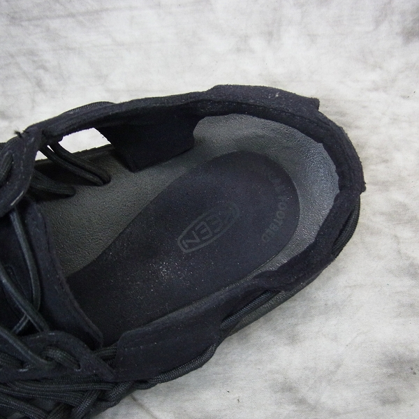 実際に弊社で買取させて頂いたKEEN/キーン UNEEK MONOCHROME/ユニークモノクローム サンダル1014097/27.0 の画像 4枚目
