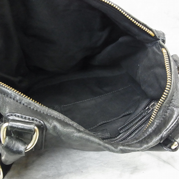 実際に弊社で買取させて頂いたGIVENCHY/ジバンシー PANDORA/パンドラ  シワ加工 ショルダーバッグ 2WAY/ラージの画像 5枚目