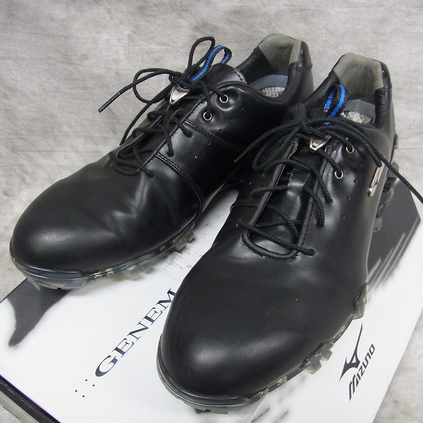 実際に弊社で買取させて頂いたMIZUNO/ミズノ ゴルフシューズ GENEM/ジェネム 001 45KP-03609 29cm ブラック 2E