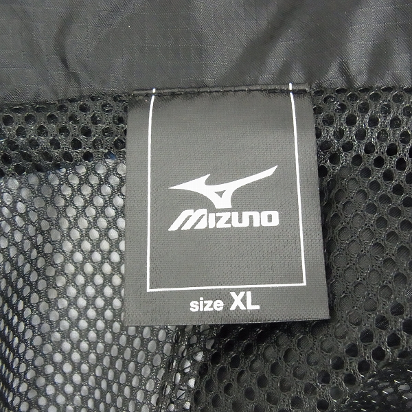 実際に弊社で買取させて頂いた【未使用】MIZUNO/ミズノ ゴルフウェア ジャージセットアップ アウター ブラック/XLの画像 2枚目