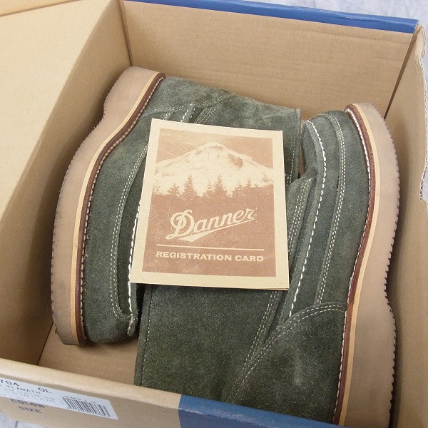 実際に弊社で買取させて頂いたDanner/ダナー レディース KLAMATH/クラマス スエードレースアップブーツ DL-8704/6の画像 8枚目