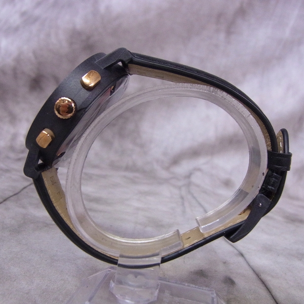 実際に弊社で買取させて頂いたBVLGARI/ブルガリ メンズウォッチ/腕時計 カーボンゴールド クロノグラフ/クォーツ BB38CLCH【動作未確認】の画像 2枚目