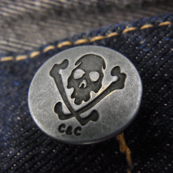 実際に弊社で買取させて頂いたCELT&COBRA/ケルト&コブラ デニムパンツ J1-B/31の画像 5枚目