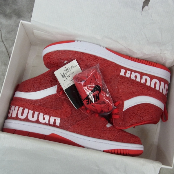 実際に弊社で買取させて頂いた【未使用】NIKE×GOODENOUGH×FRAGMENT/ナイキ×グッドイナフ×フラグメント コートフォース SP/814913-661/28の画像 8枚目