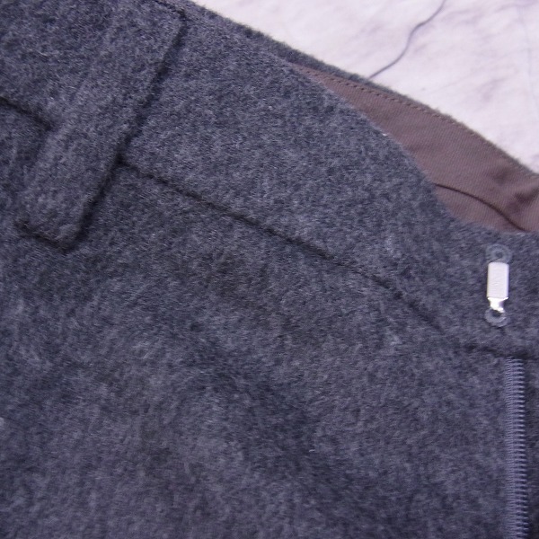 実際に弊社で買取させて頂いたKOLOR/カラー 14AW シャギーウール テーパードパンツ 2の画像 5枚目