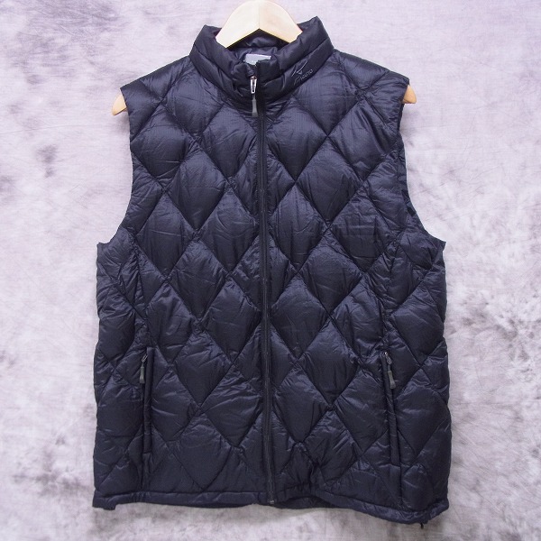 実際に弊社で買取させて頂いた【未使用】MIZUNO/ミズノ ゴルフウェア ダウンベスト ブラック/L