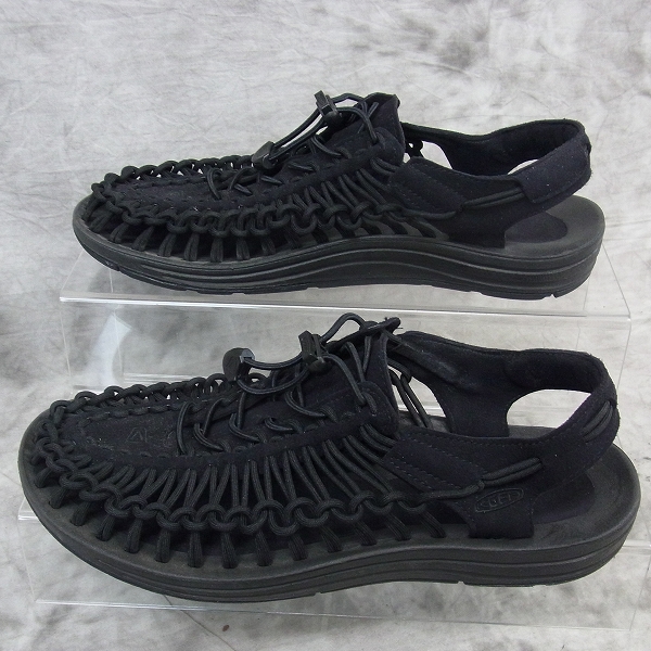 実際に弊社で買取させて頂いたKEEN/キーン UNEEK MONOCHROME/ユニークモノクローム サンダル1014097/27.0 の画像 3枚目
