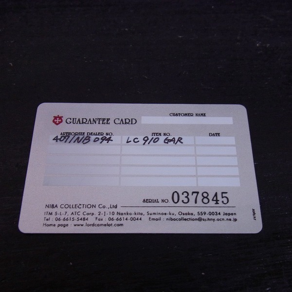 実際に弊社で買取させて頂いた【ギャラ付】Lord Camelot/ロードキャメロット エンブレム クラウン ネックレスw/ガーネット Lc-910の画像 5枚目