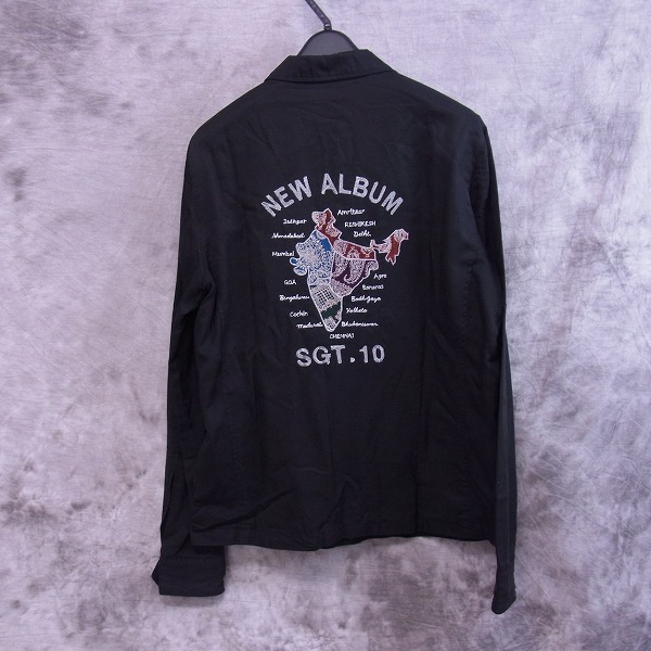 実際に弊社で買取させて頂いたFACTOTUM/ファクトタム 刺繍 ジップアップ シャツジャケット ポケット 長袖 日本製/48の画像 1枚目