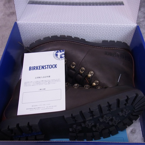 実際に弊社で買取させて頂いたBIRKENSTOCK/ビルケンシュトック HANCOCK/ハンコック レザーブーツ/43の画像 7枚目
