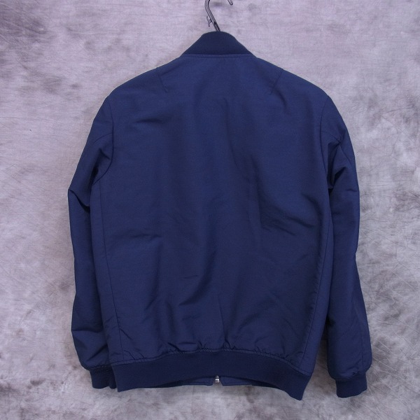 実際に弊社で買取させて頂いたEDIFICE/エディフィス ナイロン ブルゾン ジャケット ネイビー/46の画像 1枚目