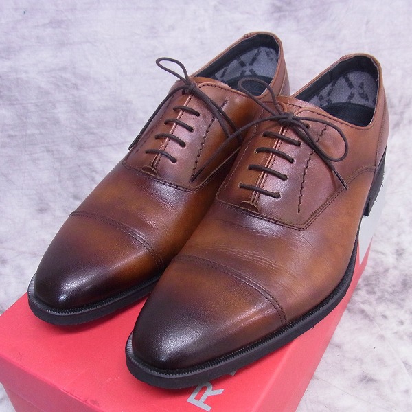 リーガル ストレートチップ 茶色 26.0 ストレートチップ ブラウン