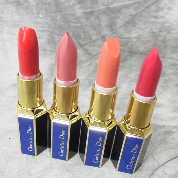 実際に弊社で買取させて頂いたChristian Dior/ディオール　ROUGE A LEVRES ルージュ 口紅 4点セット