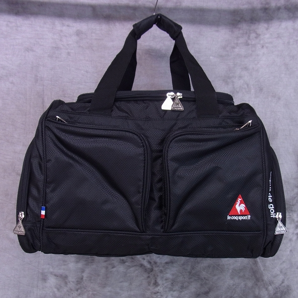 実際に弊社で買取させて頂いたLe coq sportif/ル・コック ボストンバック QQ2145 ブラック シューズイン
