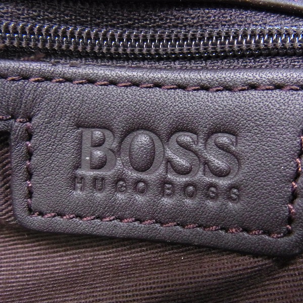 実際に弊社で買取させて頂いたHUGO BOSS/ヒューゴボス キャンバス切替 2WAY トートバッグの画像 5枚目