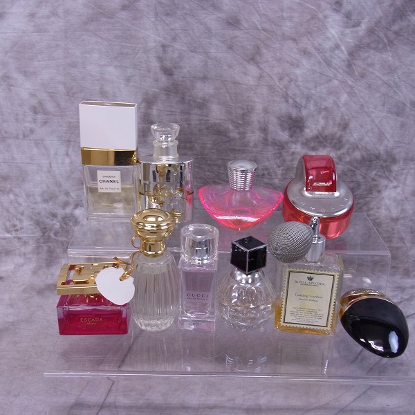 実際に弊社で買取させて頂いたDior/ディオール BVLGARI/ブルガリ CHANEL/シャネル等 フレグランス9点まとめて